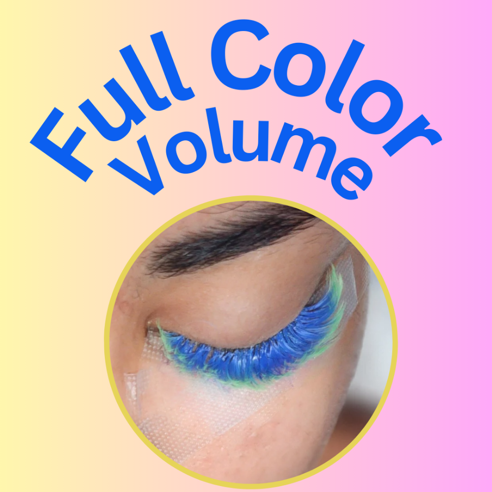 Full Color Volume Lash Extensions