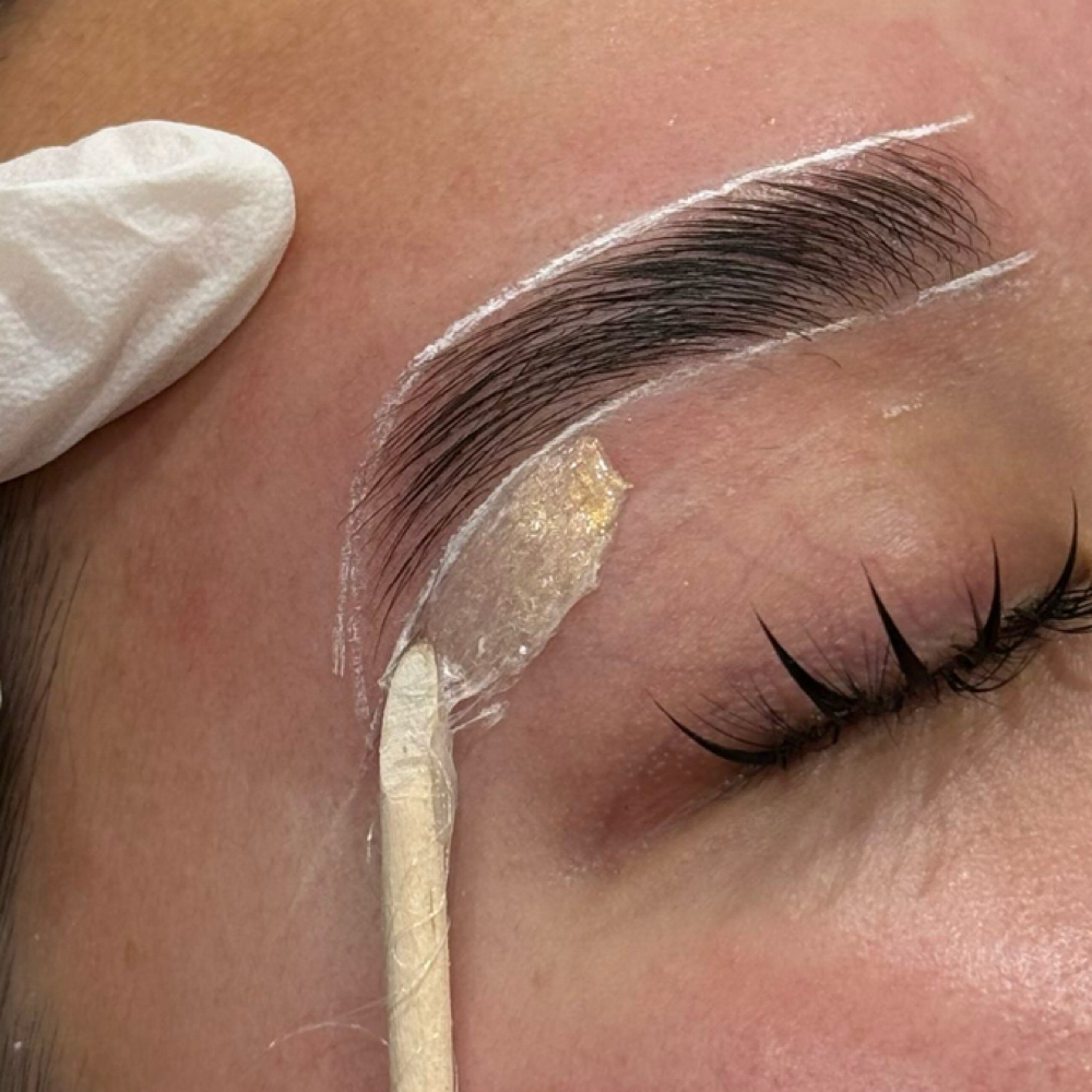 Brow wax at PR Beauty Bar in Conway, AR