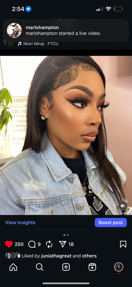 Early Morning Glam at Glamd By Shi in Baton Rouge, LA