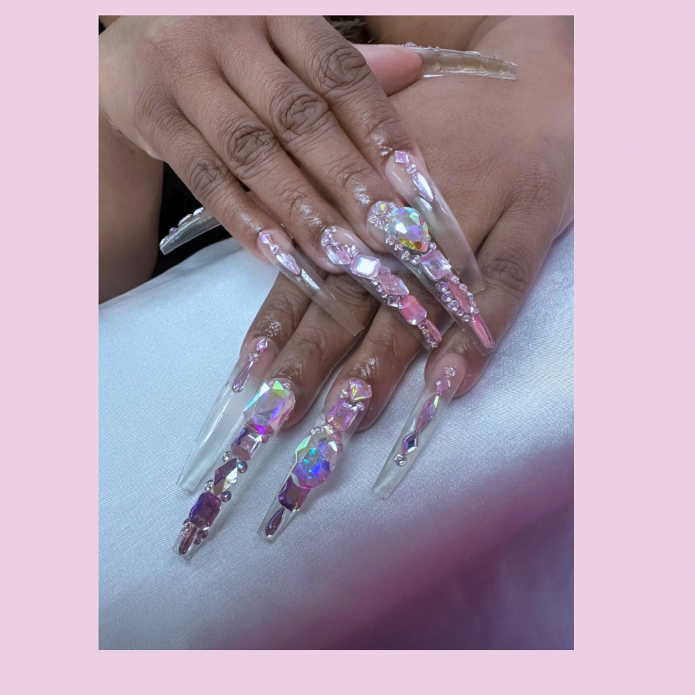 Acrylic Full Set XXL + Design