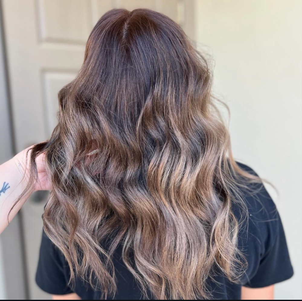 Grey Retouch With Full Highlights