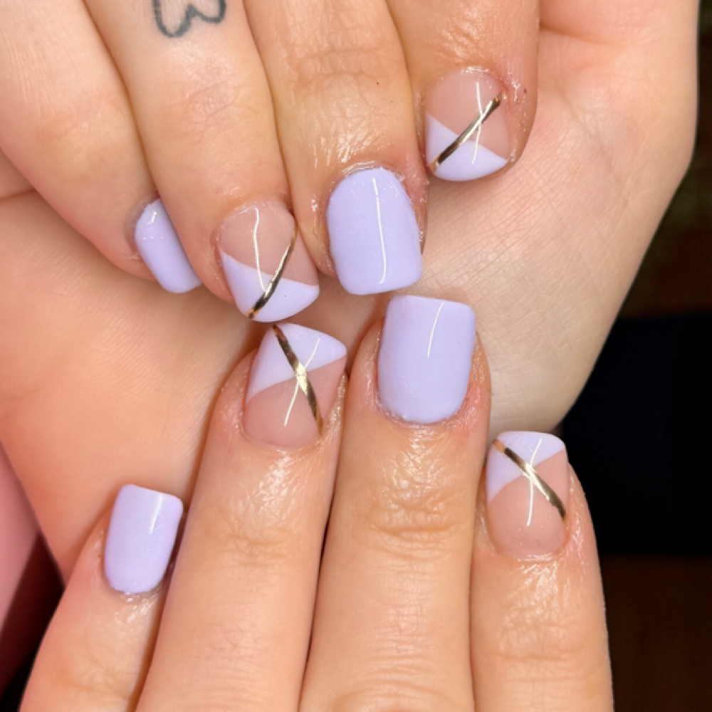 Builder Gel Full Set with Meg at Lusso Hair Studio and Spa in Winston Salem, NC