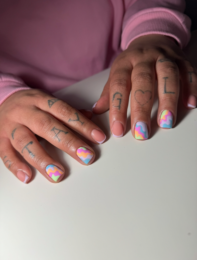 Gel Manicure at TD Nail Services in Columbus, OH