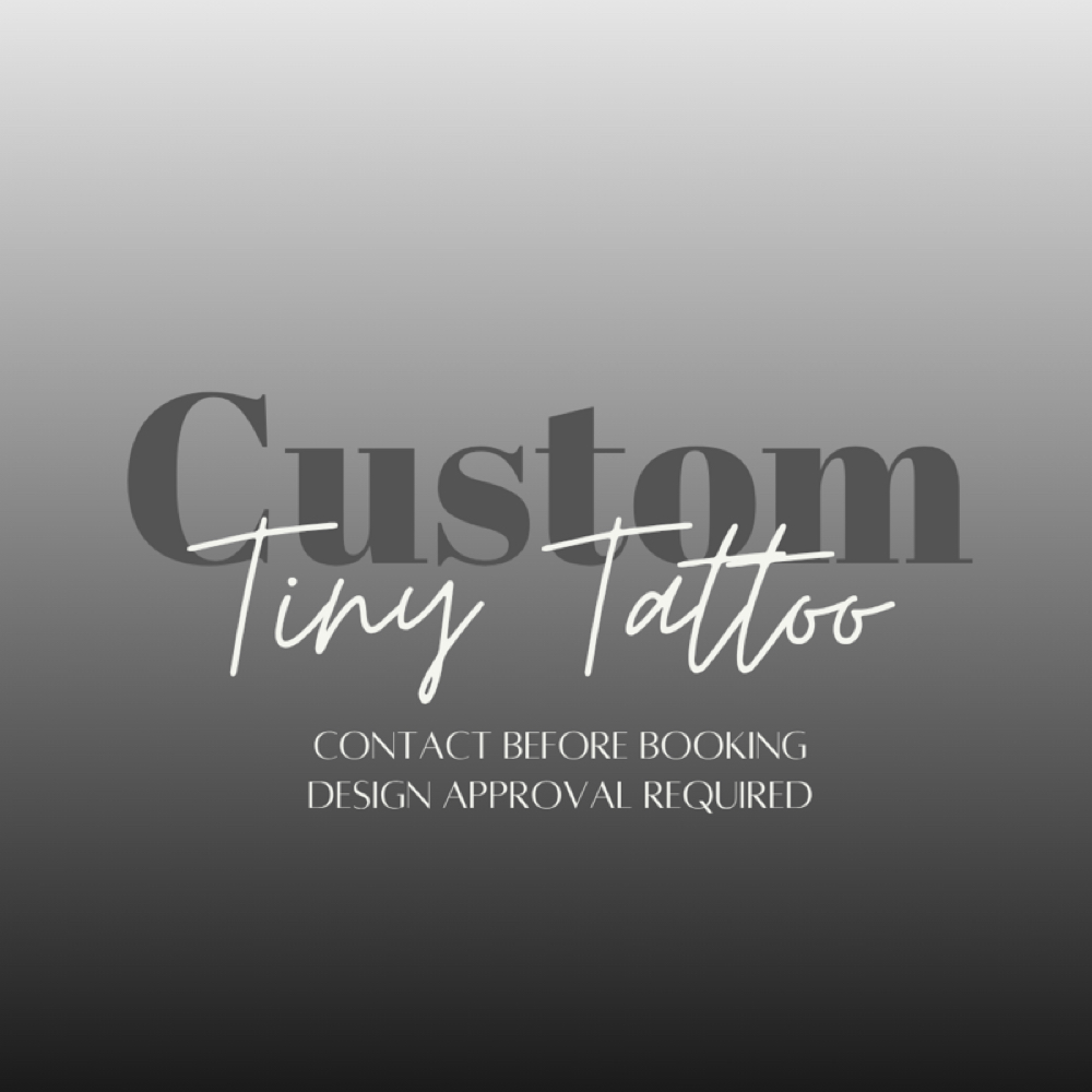 Custom Tiny Tattoo at Rehder Ink in Rockwall, TX