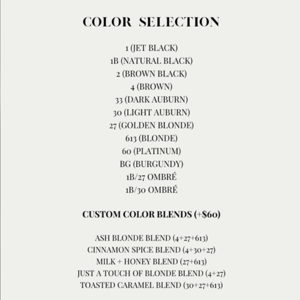 Color Selection