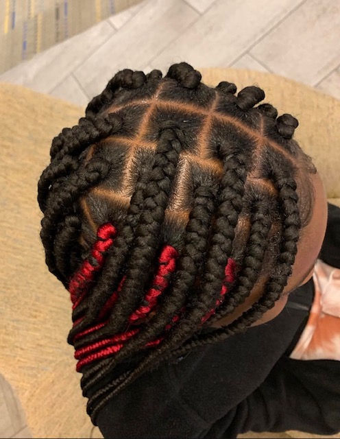 Box Braids (Midback) at AC BRAIDING in Romeoville, IL