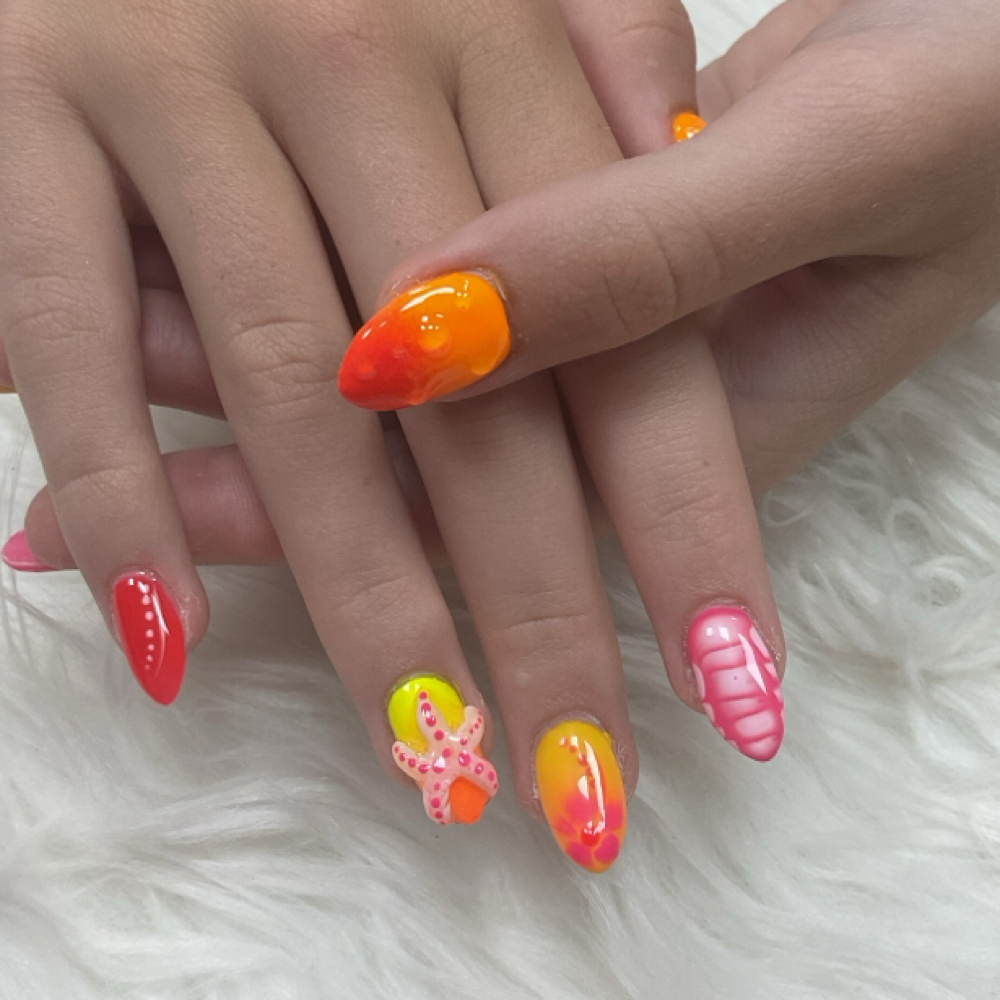 Themed Set at Nails By Wendy in Ranson, WV