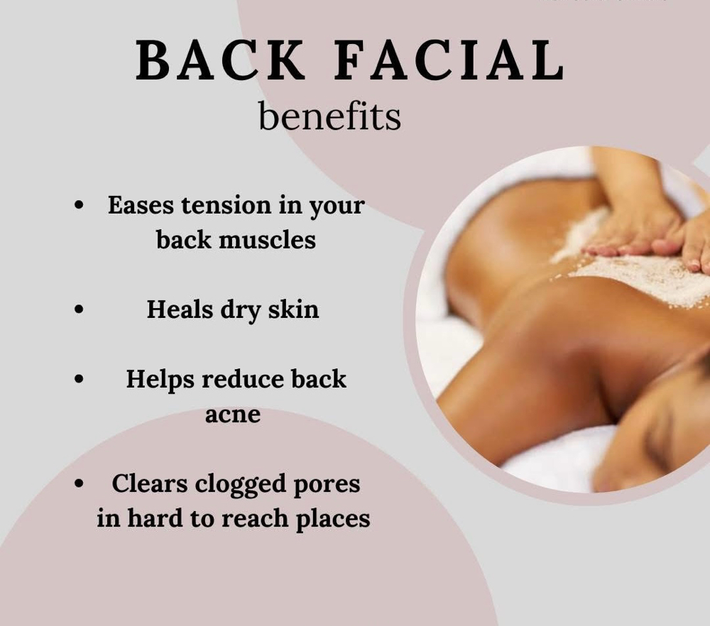 *We Got Your Back* Facial & Scrub