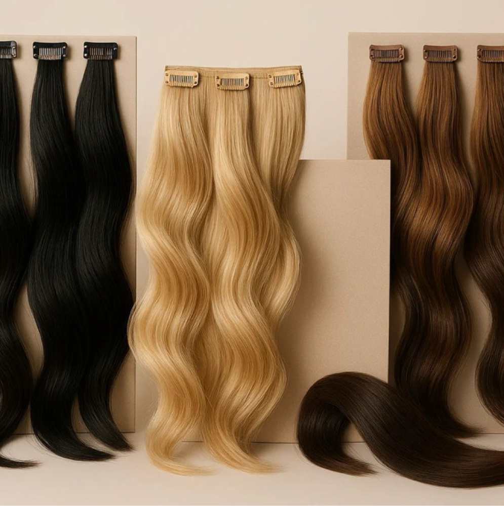 Clip-in Extension Install at Allure Beauty Bar in Pittsburgh, PA