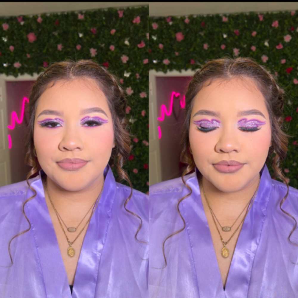 Quinceañera Makeup at Bella Vida Beauty Salon in Nacogdoches, TX