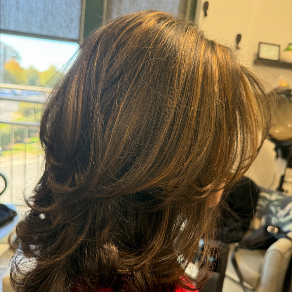 Deluxe Silk Press at JL Hair Studio in Davidson, NC
