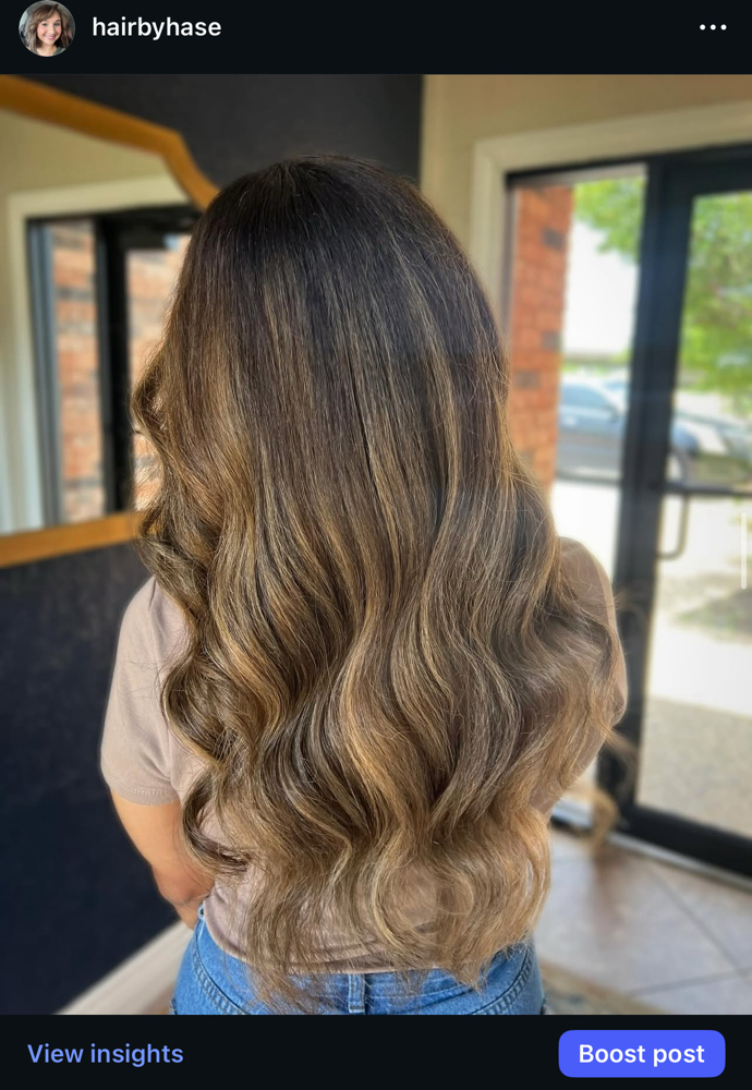 Balayage Highlights at Hair by Hase in San Angelo, TX
