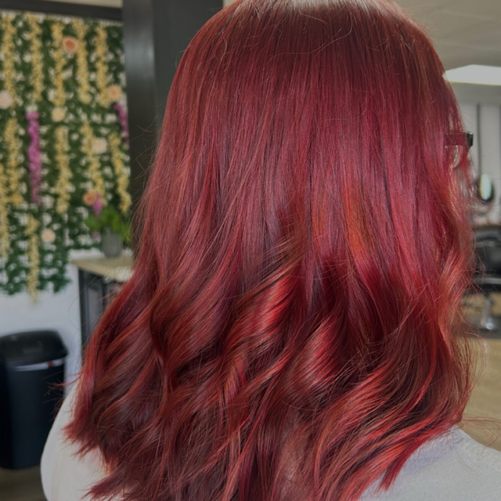All over color at Styled by Scout in Morristown, TN
