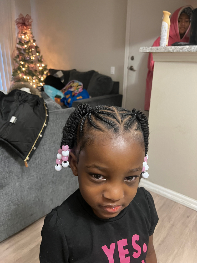 Kids Ponytail Braids