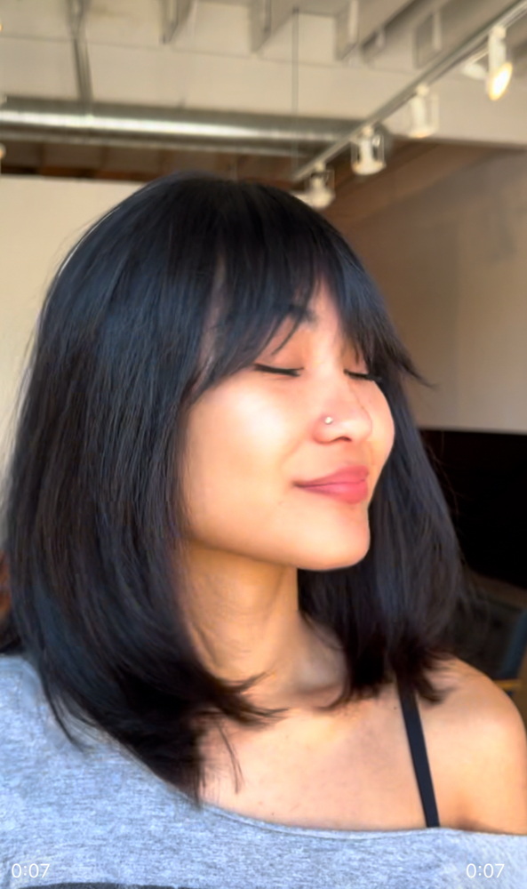 BANG TRIM at Judeelocks in Placentia, CA