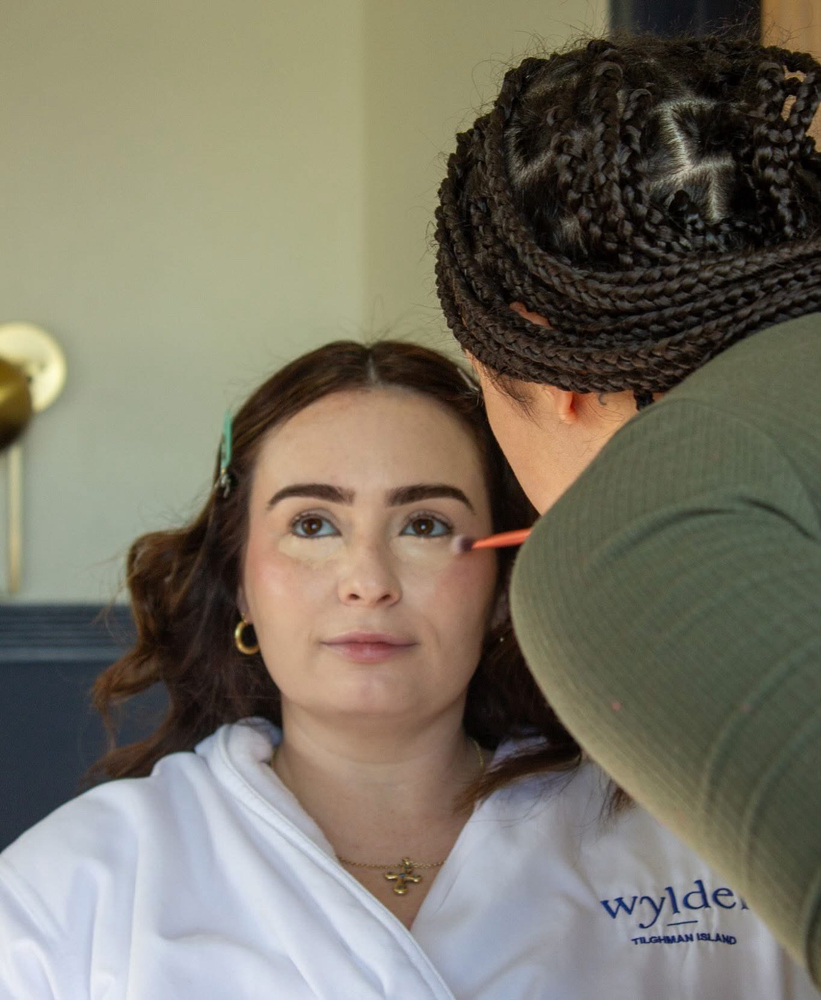 Bridal Glam Makeup at The Prtty Plug in St. Michaels, MD