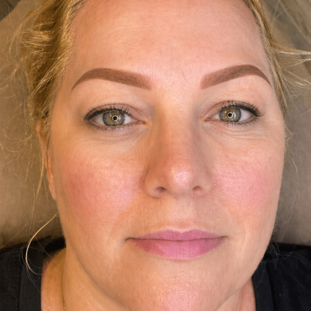 Ombre Brows With a Touch Up at Custom Brows & Glam Studio in Jupiter, FL