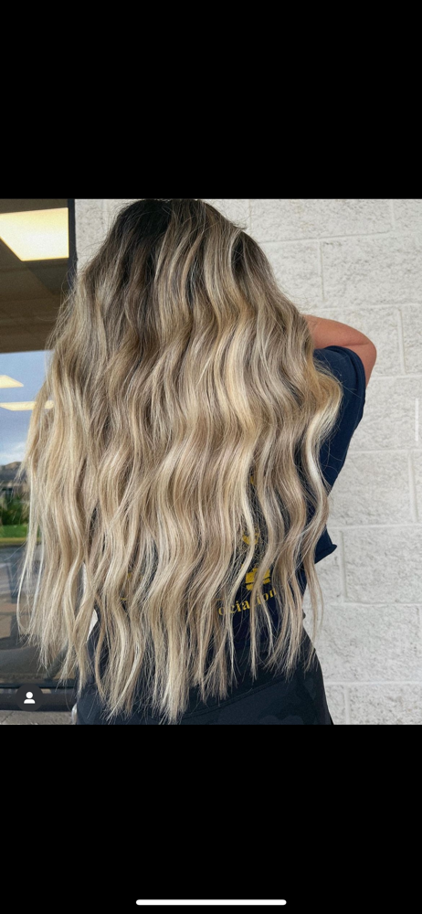 Balayage And Full Highlights
