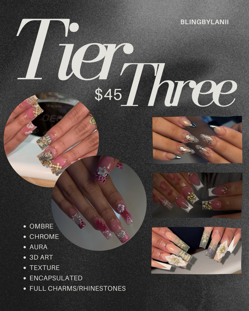 Art Tier 3 at Bling By Lanii in Kent, WA