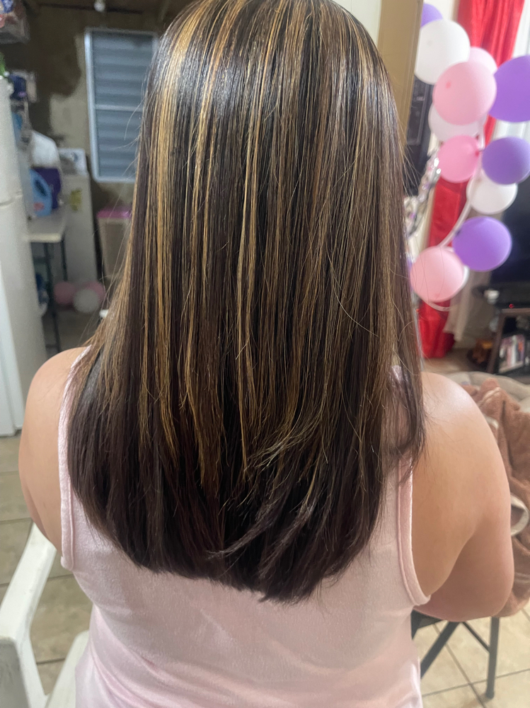 Keratin Smoot vahing Treatment at N&J Elite Esenciales in Waterbury, CT