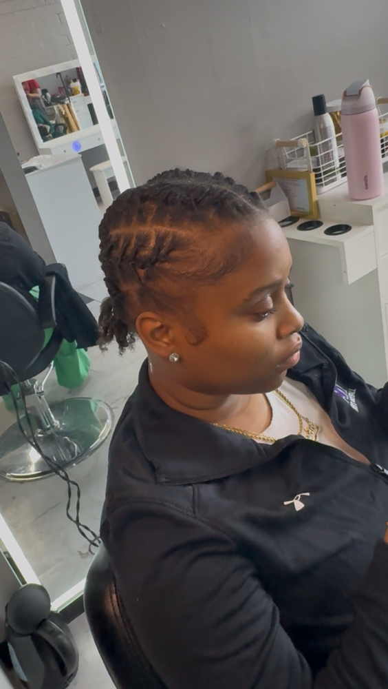 Starter Locs at Nicolestylez in charlotte, NC