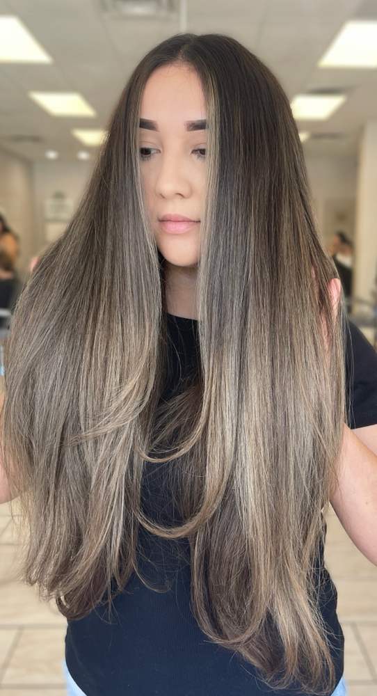 Toner + Hair Cut & Style