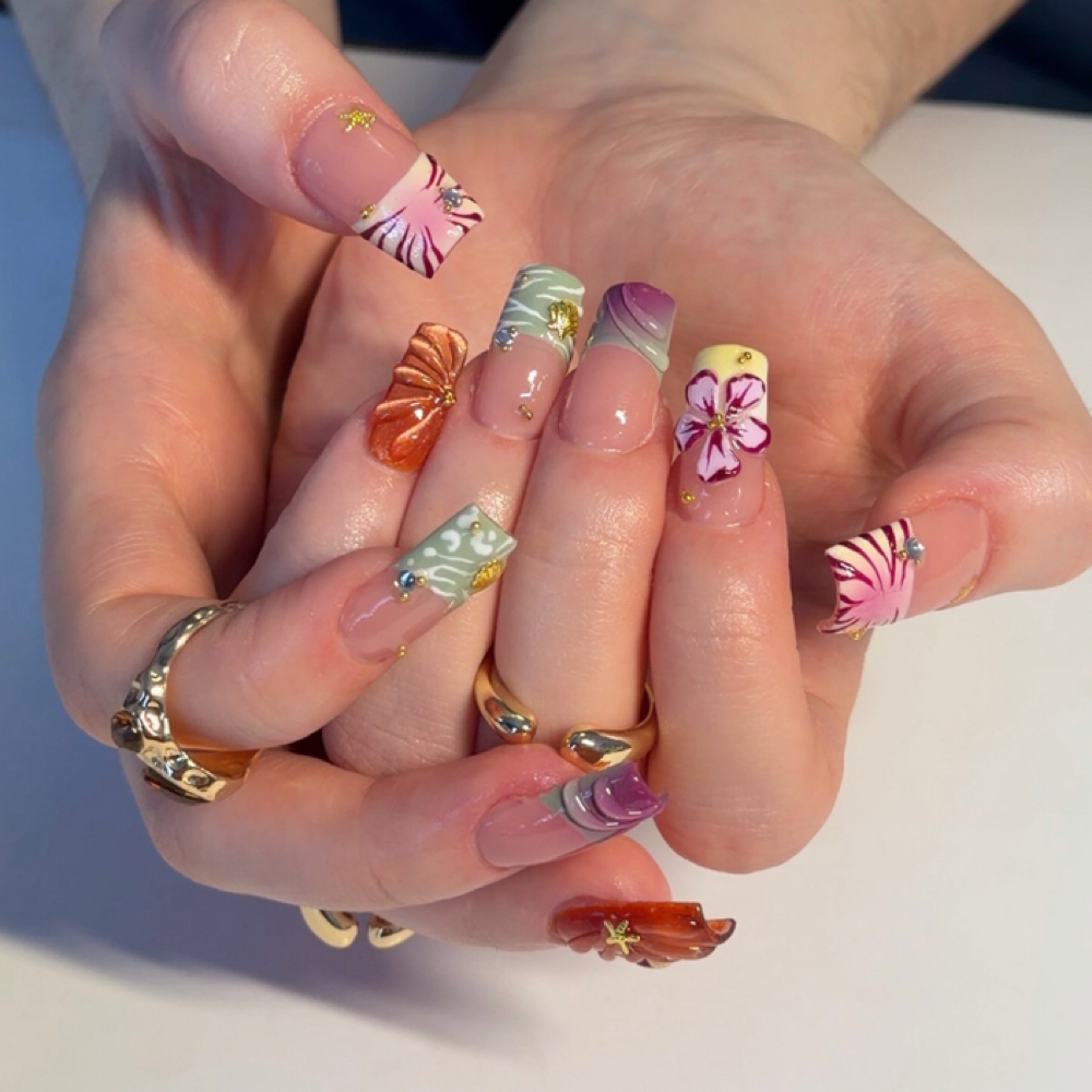 Gel Extensions at ZAHRA NAIL STUDIO in Iselin, NJ