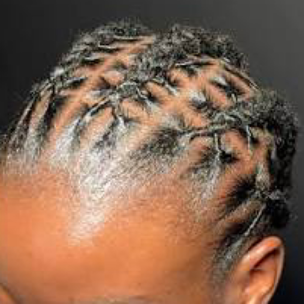 LOC BRAID DOWN at QC Locs & Lashes in Fort Worth, TX