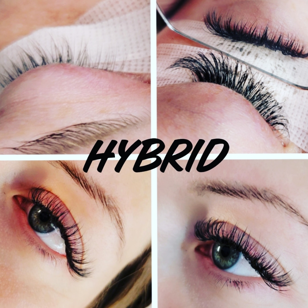 Hybrid lash extensions