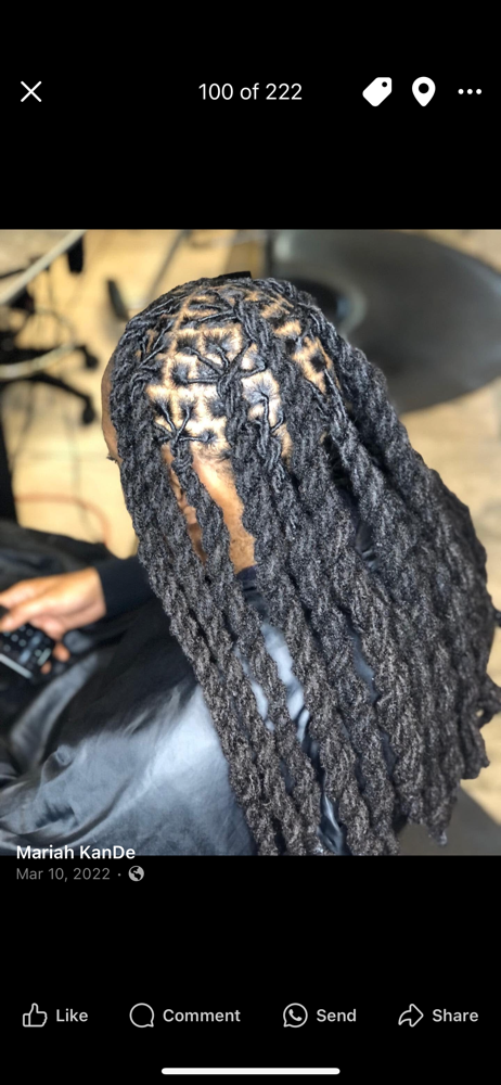 Rope Twist Length Of “ 14inch -26