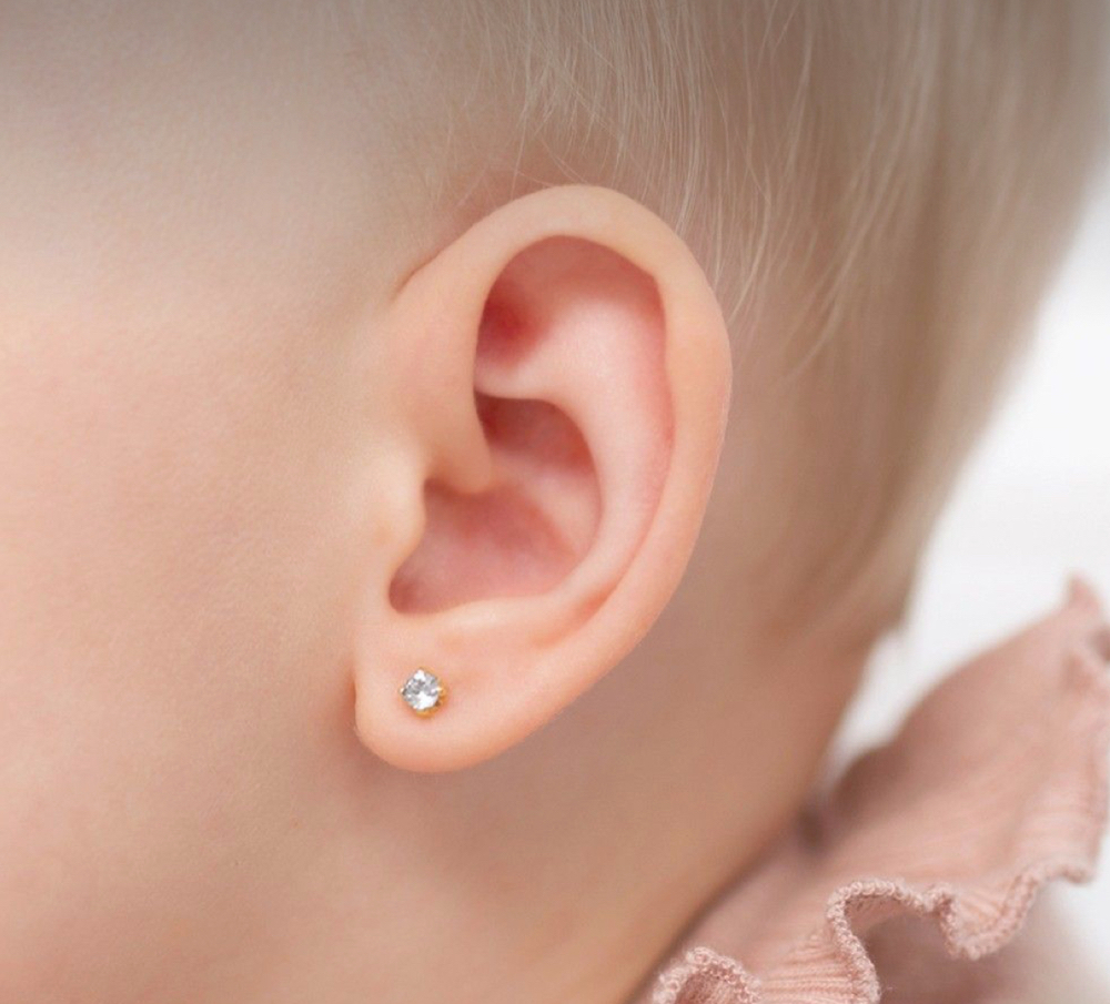 Infant/Toddler Piercing Age 6m - 5y