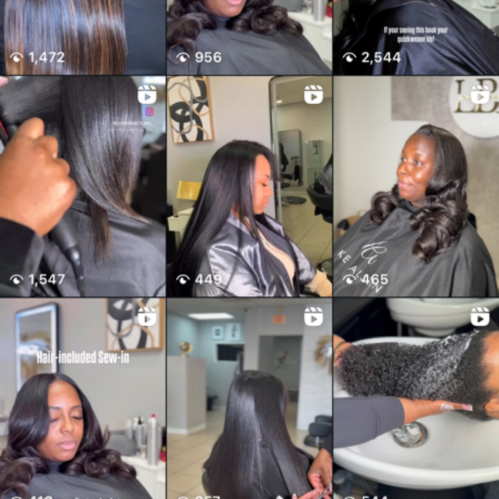 Tape-ins at Luxury Beauty Label in Fairburn, GA