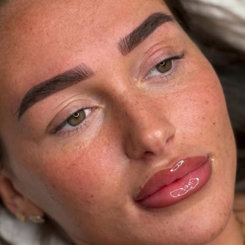 PMU Brow & Lip Blush Combo at Beautique J in Dorchester, MA