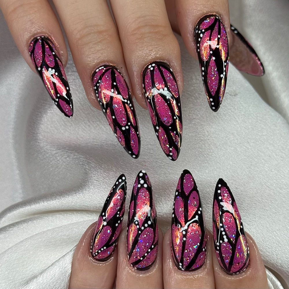 Long Acrylics at NailedByLanie in Sacramento, CA