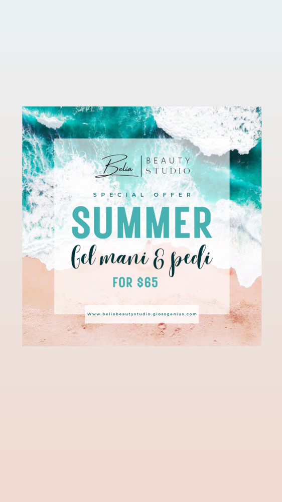 Pedi And Gel Mani Summer Special