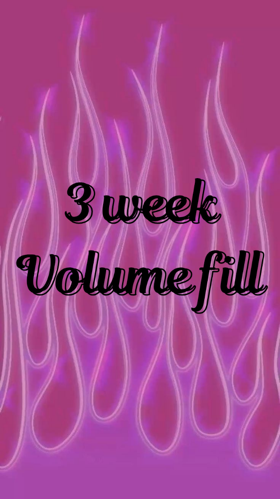 3 Week Volume/Wispy Fill
