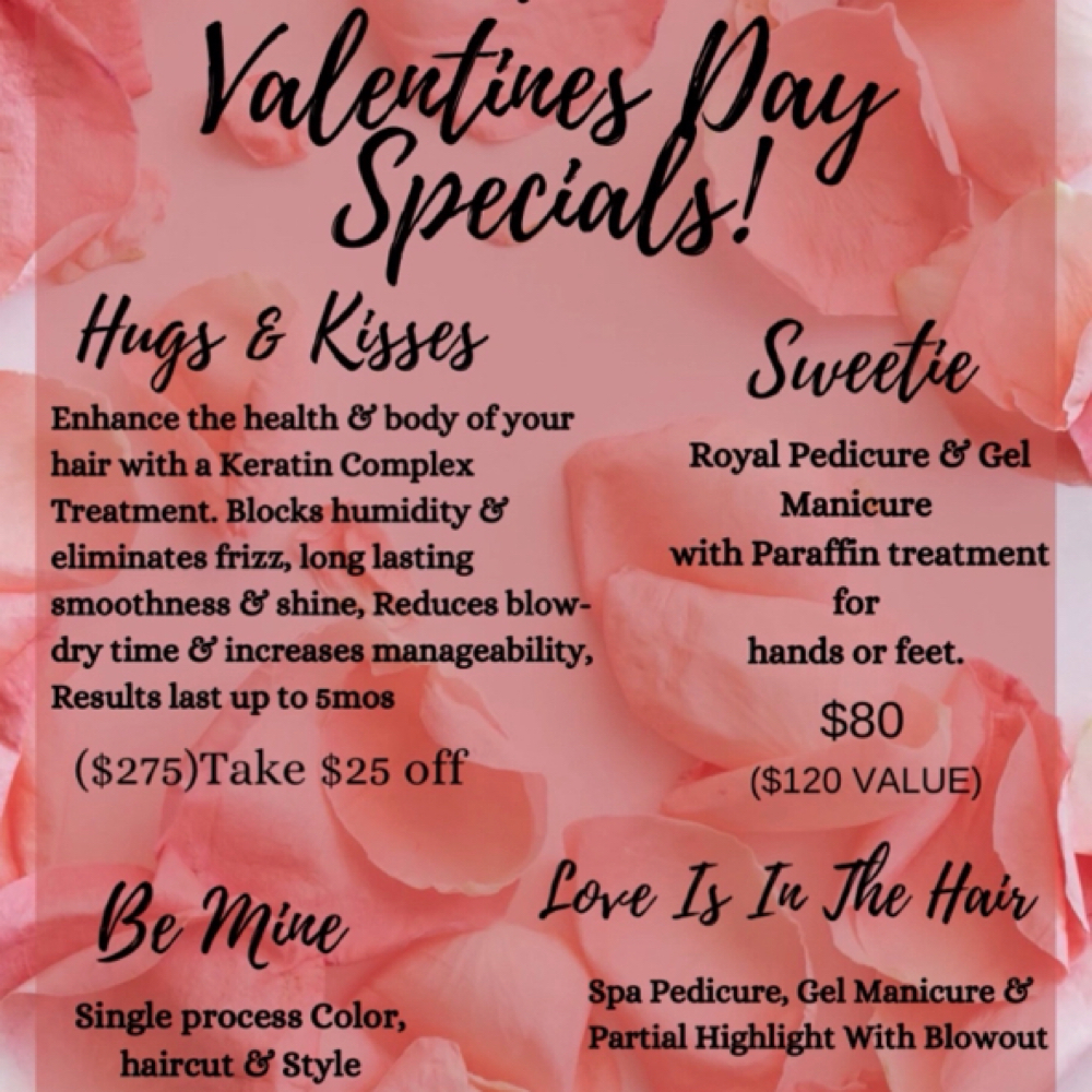 V-Day Be Mine at Beauty By Halo in Edgewater, FL