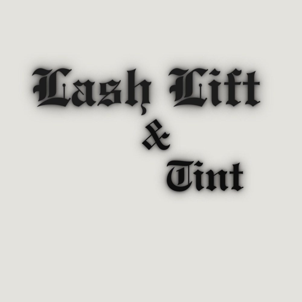 Lash lift & tint