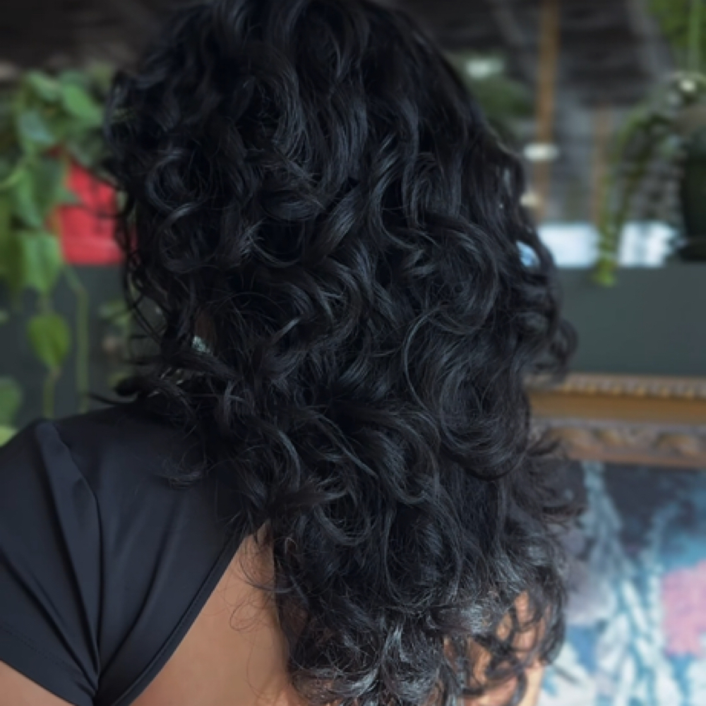 Sindy’s Curly Cut at Velvet Moon Hair & Nails Studio in Ventura, CA
