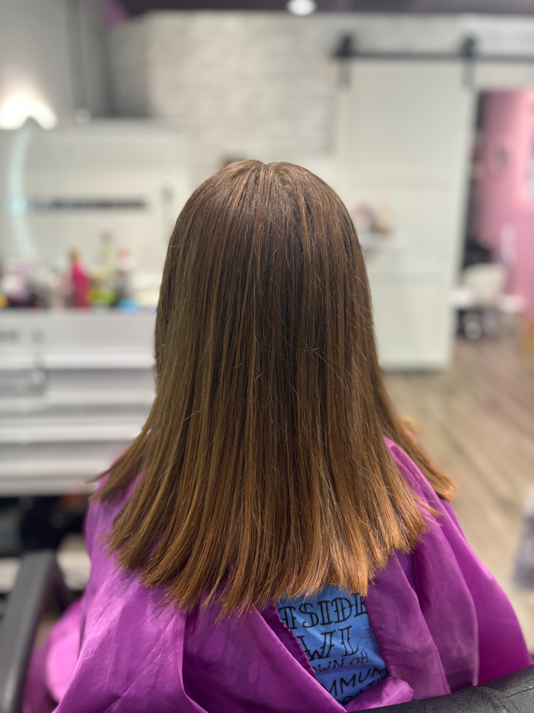 kids cut and blowdry!!