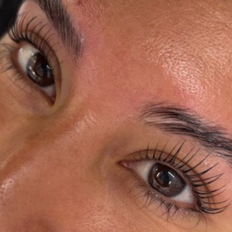 Lash lift at With Luv Beauty in Moreno Valley, CA