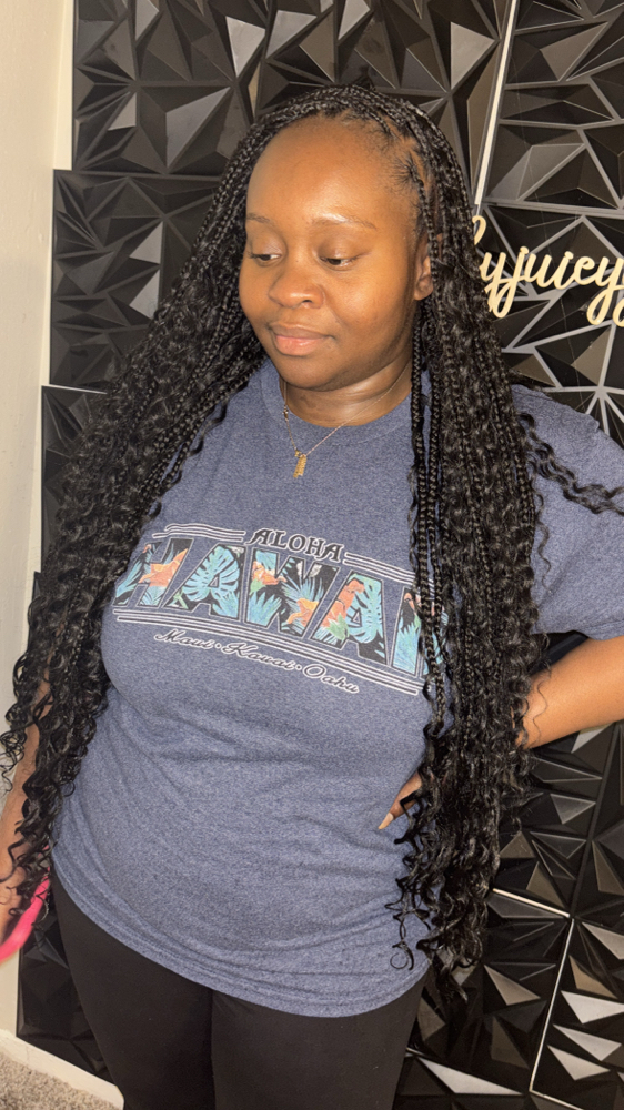Boho Knotless Waist Lenght at Braidsbyjuicyyy in Warner Robins, GA