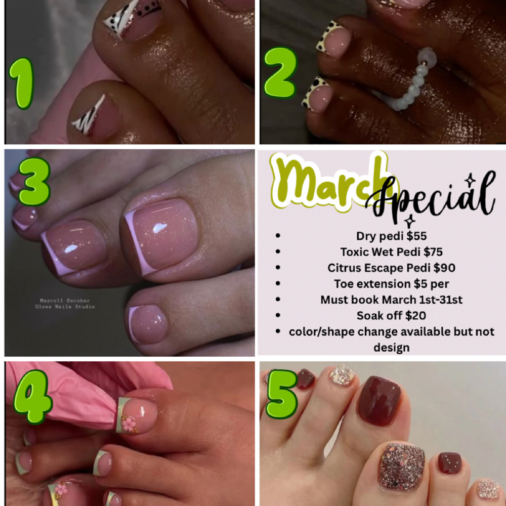 March Pedi Special