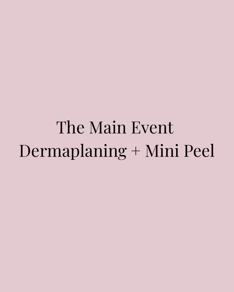 Main Event Facial-60mins