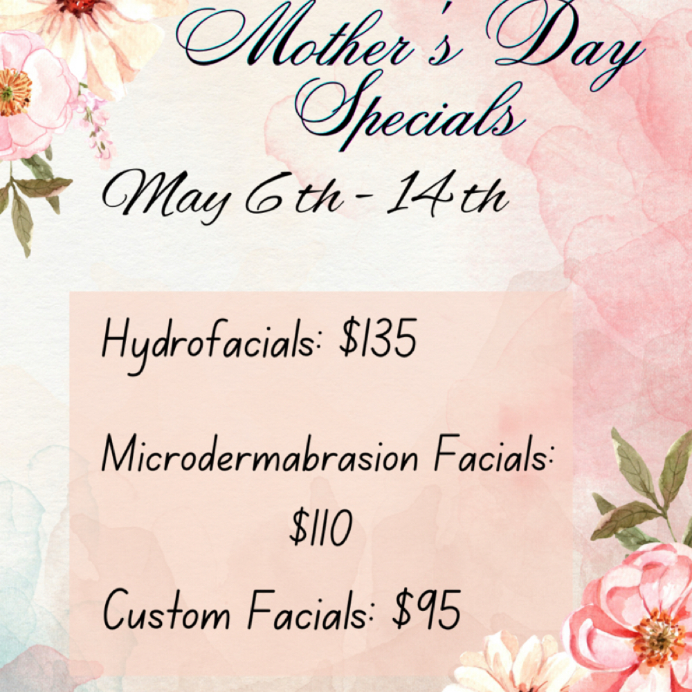 Mothers Day Microderm at Dreamworld Beauty in Roseville, CA