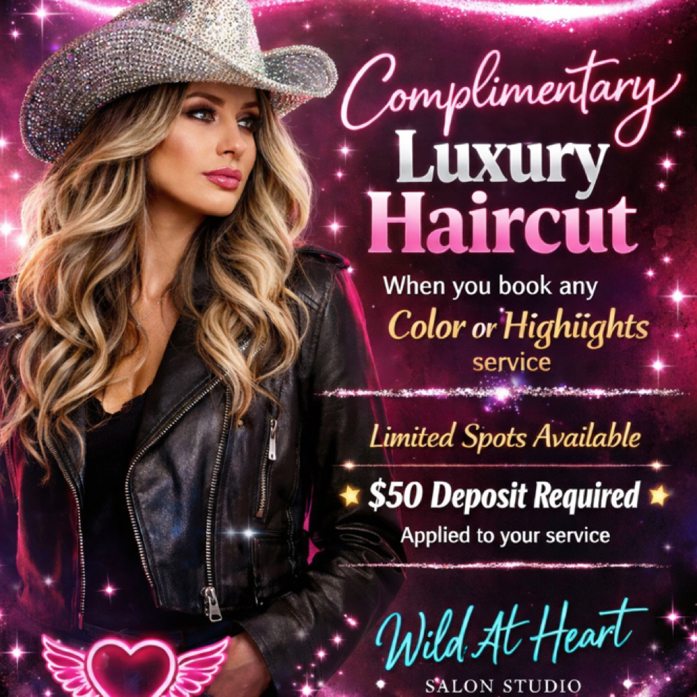 Mother’s Day Complimentary Haircut at Wild At Heart Salon Studio in San Antonio, TX
