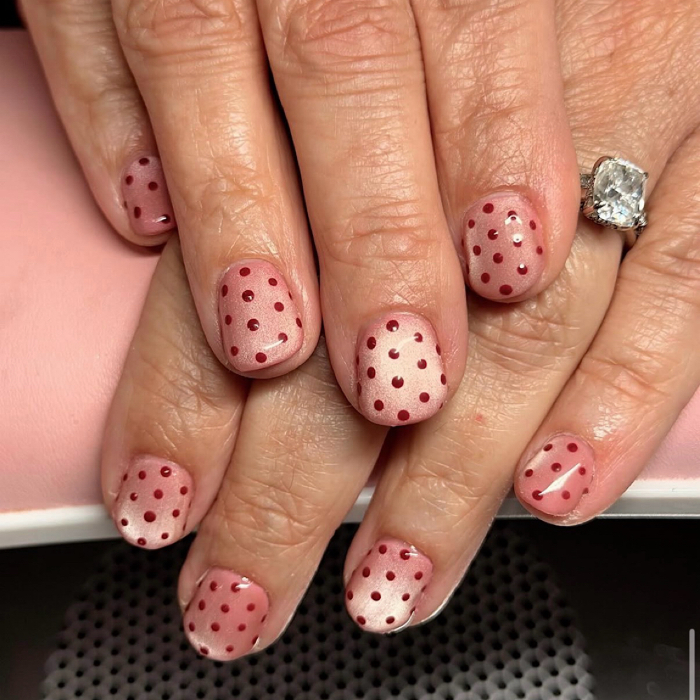 Gel Manicure with Meg at Lusso Hair Studio and Spa in Winston Salem, NC