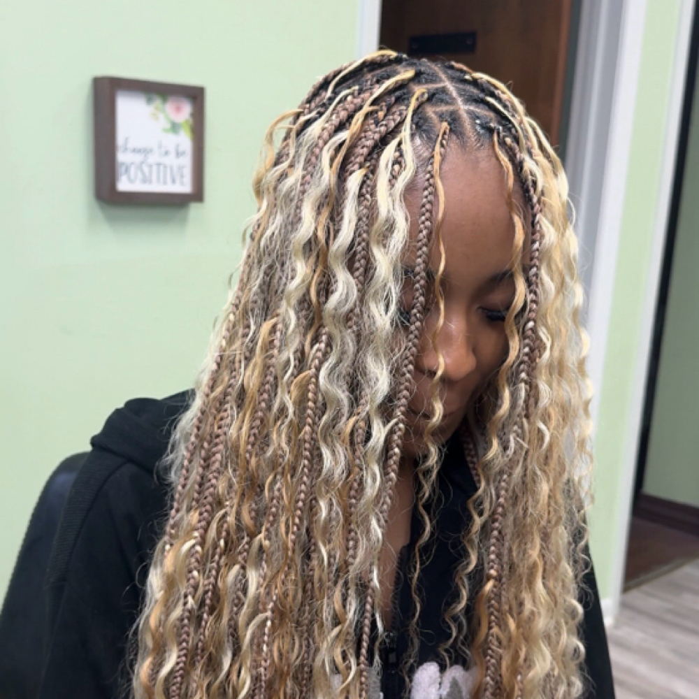 Human Hair Boho Curls at Diverse Creations in Longview, TX