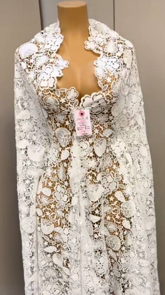 White Lace For Wedding Dress