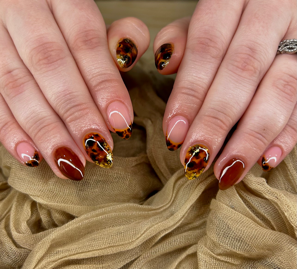 Builder Gel fill in at Honey Beauté in Kannapolis, NC